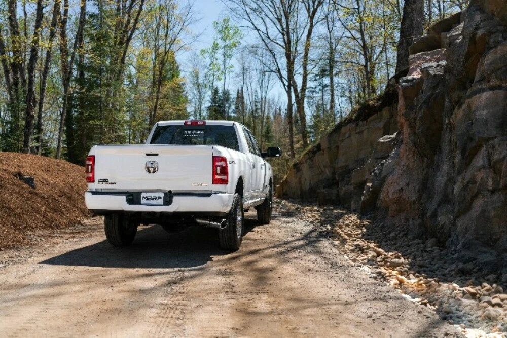 Fits 2014-2018 Ram 2500 4_ Cat Back Single Side Exhaust - S5149AL